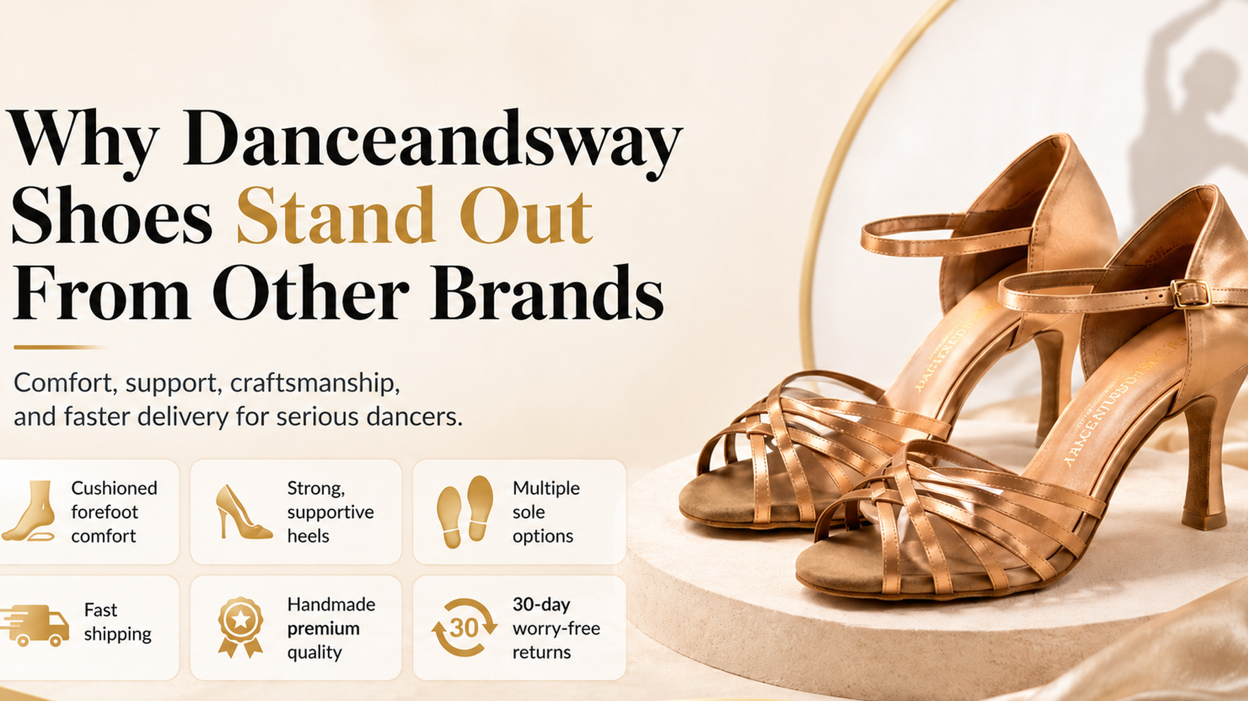 Why Choose danceandsway Dance Shoes
