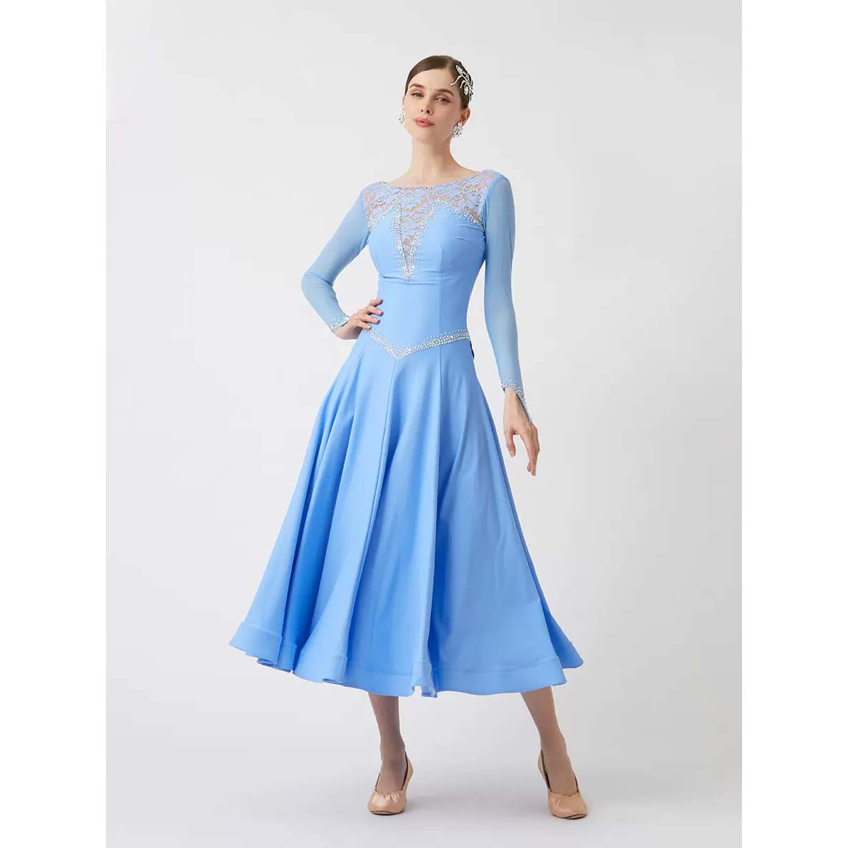 Long Sleeve Sky Blue Dress Story Book Long Sleeve Mini Dress Blue Hello Molly US Long Sleeve Sky Blue Dress Story Book Long Sleeve Mini Dress Blue Hello Molly US