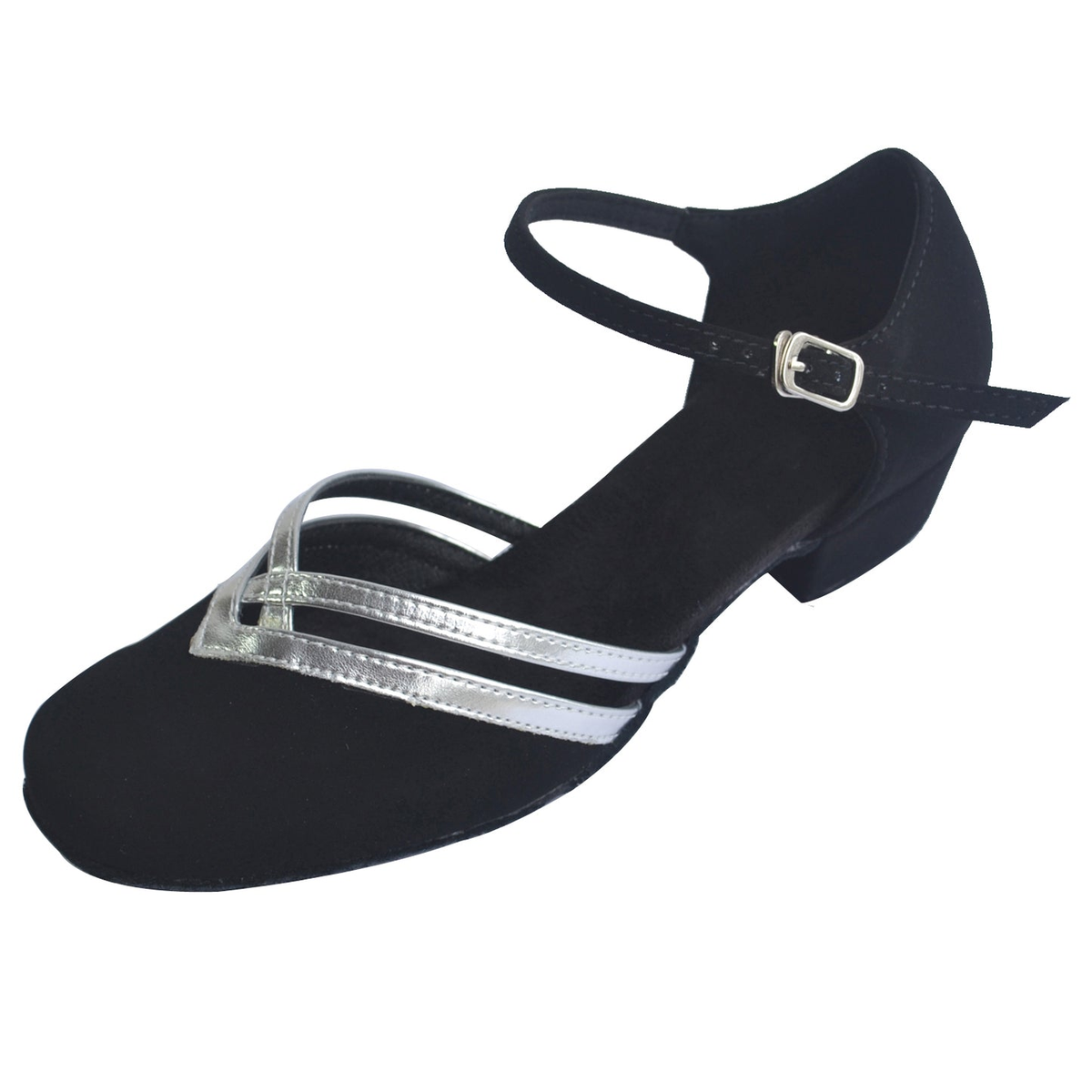 DS Women's Satin 3.5cm/6cm Heels Ballroom Dance Shoes Swing Dance Shoes