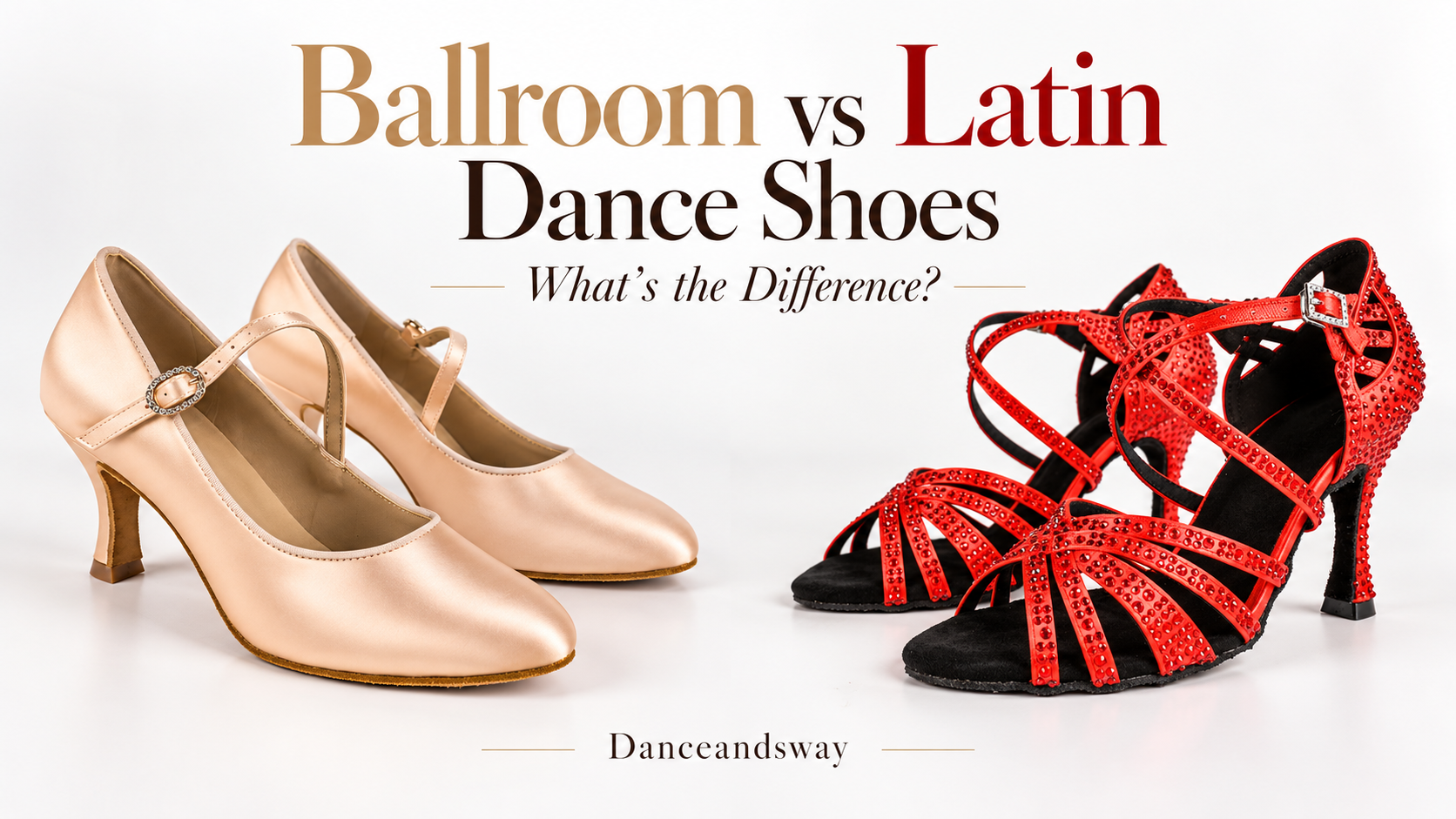 What Is the Difference Between Ballroom and Latin Dance Shoes?