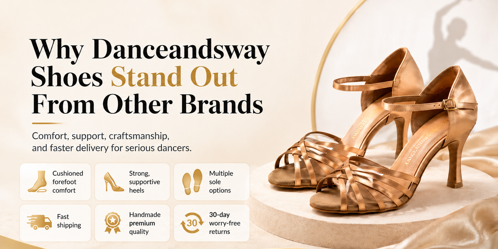 Why Choose danceandsway Dance Shoes