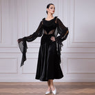 TID Customisable Women's Black Ballroom Waltz Modern Dance Dresses Per DanceandSway TID Customisable Women's Black Ballroom Waltz Modern Dance Dresses Per DanceandSway