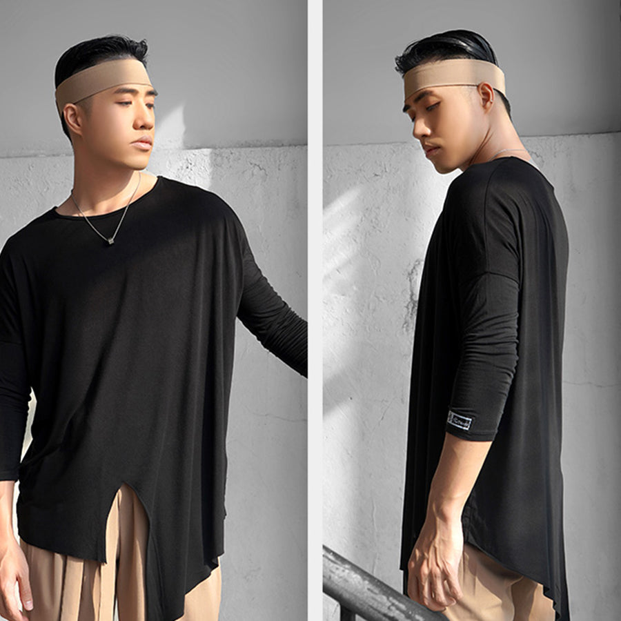 long sleeve dance top
