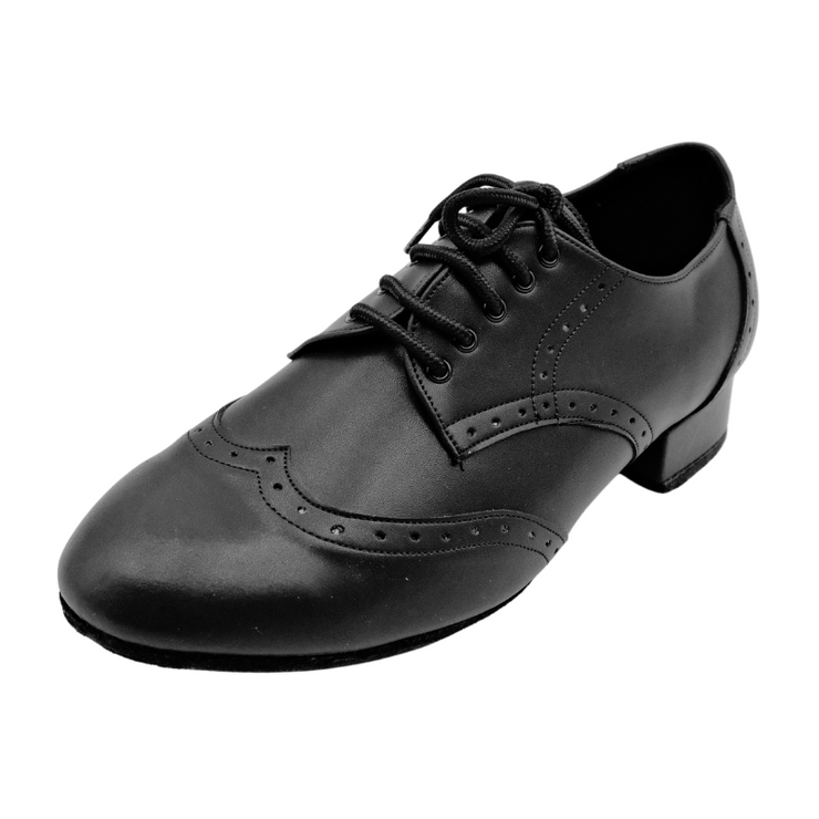 Men's 2cm Leatherette Heels Ballroom Dance Shoes