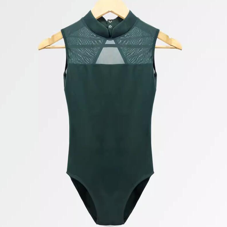 「No.8」Halter Neck Cutaway Shoulder Leotard
