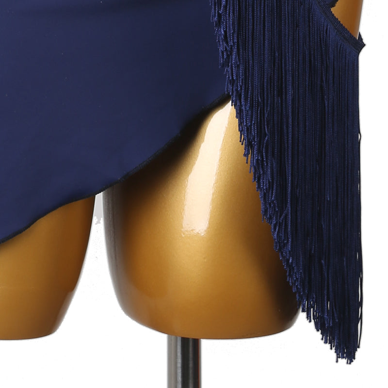 Customisable-Women's Tassel DanceWear Dance Dress Performance Wear