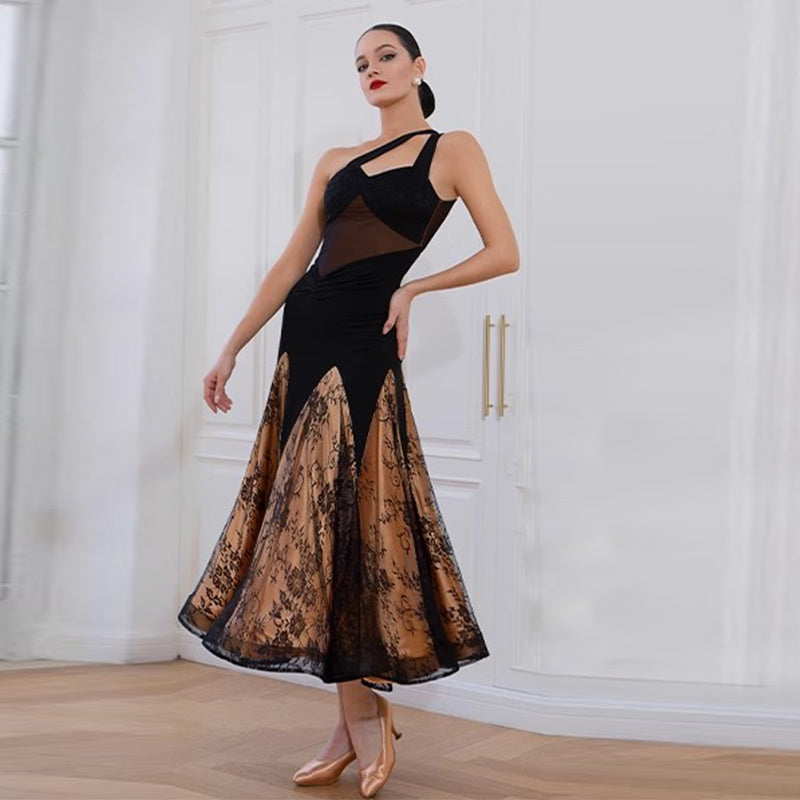 Abito da ballo latino senza maniche da donna con frange per sala da ballo Cha Cha vestito nudo per salsa tango, abbigliamento da ballo per samba rumba slim, A, L Abito da ballo latino senza maniche da donna con frange per sala da ballo Cha Cha vestito nudo per salsa tango, abbigliamento da ballo per samba rumba slim, A, L