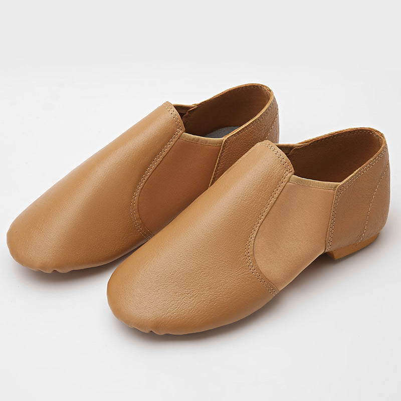 Kids White Canvas Flats Jazz Teaching & Practice Shoes main image 1
