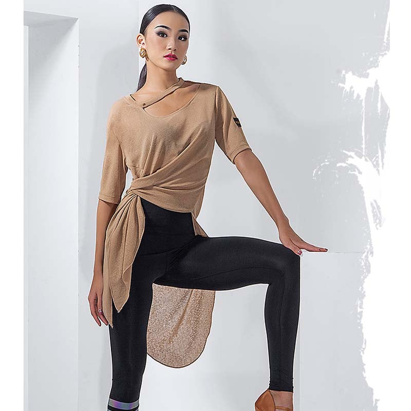 WJJ Women’s Loose Dance Tops Professional Training Clothes DanceandSway